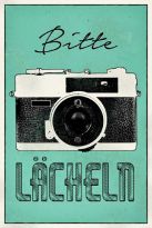 Poster Bitte Lächeln, Nr. 1
