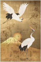 Poster Japanese Cranebirds, Nr. 80