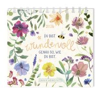 Mini-Tischkalender 2026, Wundervoll