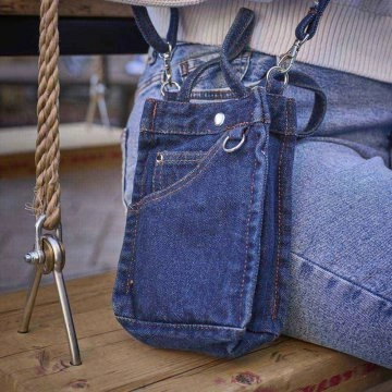 Tasche Crossbody Jeans, dunkelblau