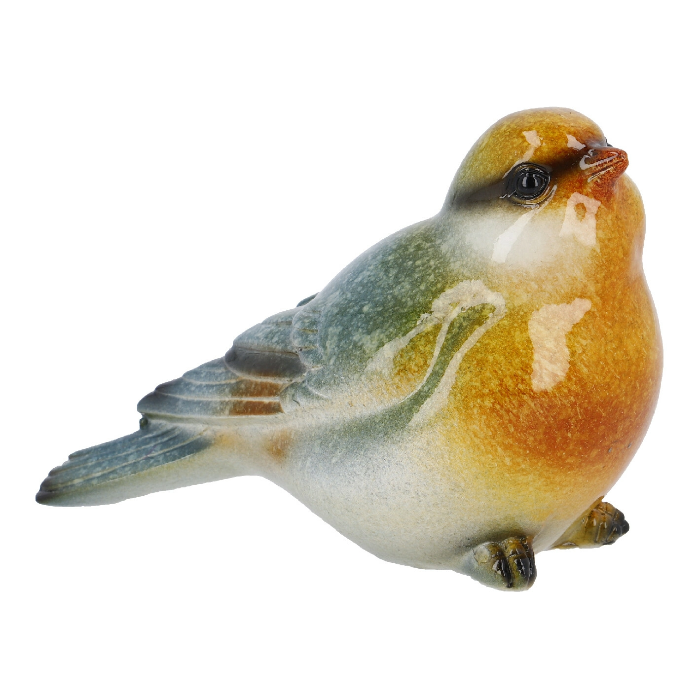 Deko-Vogel Amy, Kopf/gelb, 8.5 cm