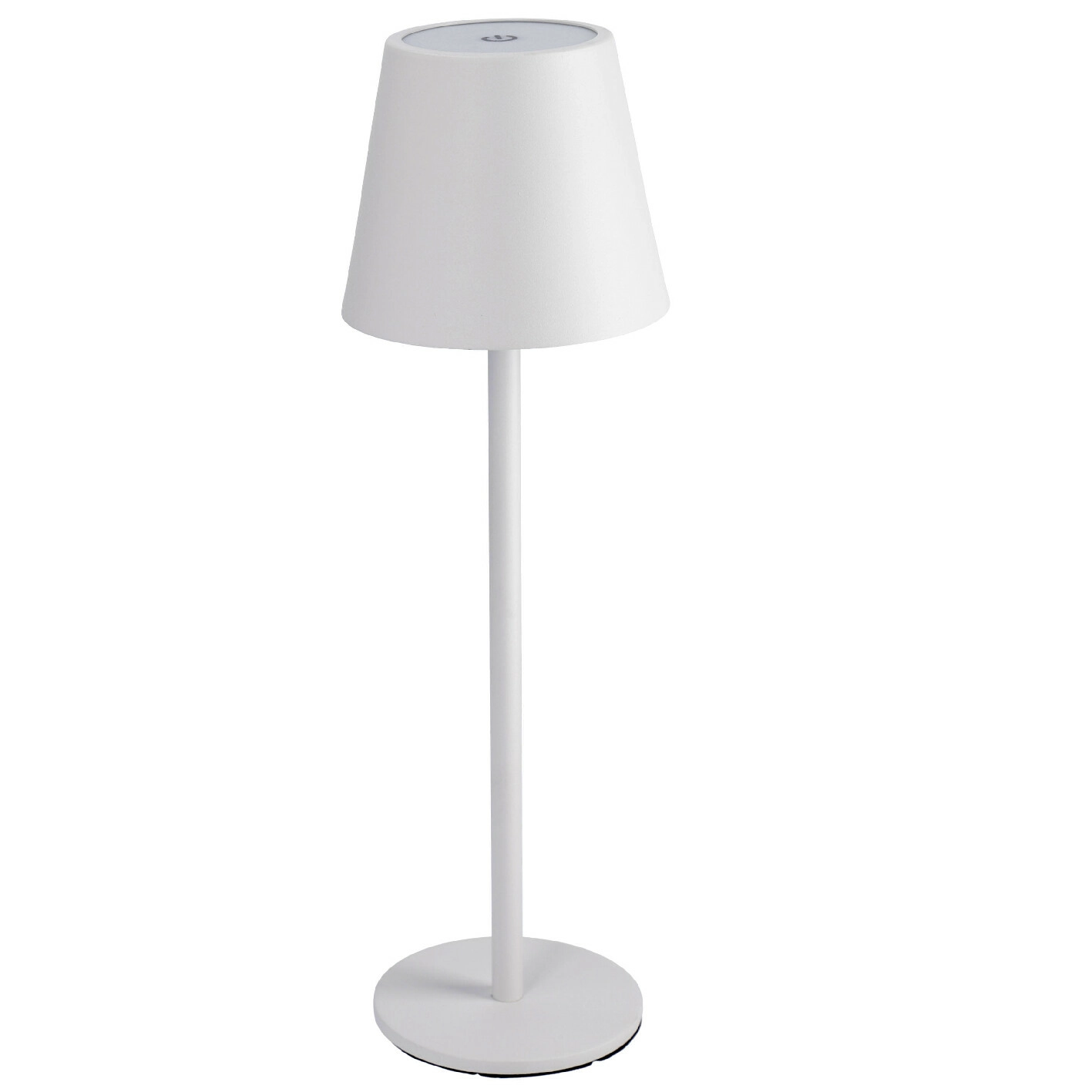 LED-Tischlampe Akku, weiß, 37 cm