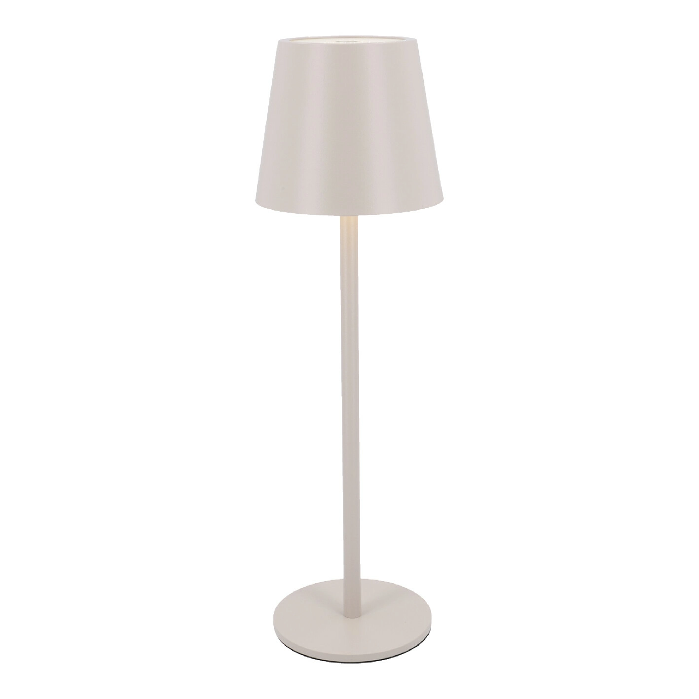 LED-Tischlampe Akku, creme, 37 cm