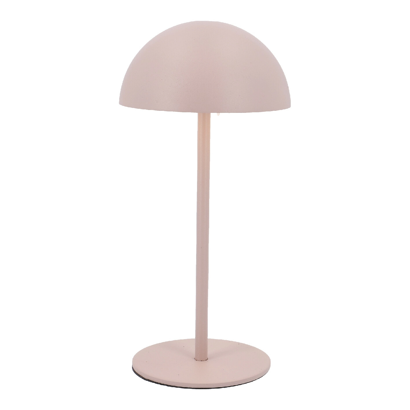 Deko-Leuchte Halbrund, pink, 20 cm