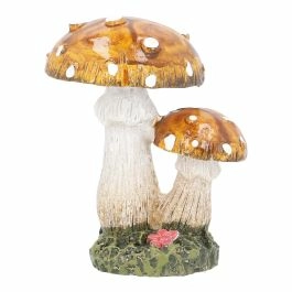 Mini-Pilz Punkte, orange/rund, 6.2 cm