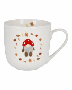 Becher Wichtel/Bl&auml;tter, sitzend, 450 ml