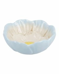 Schale Bl&uuml;ten, Antik/blau, 9.5 cm