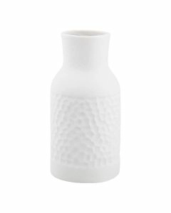 Vase Struktur, Flasche/matt, 14.5 cm