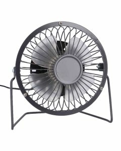 Ventilator USB, schwarz, 15 cm