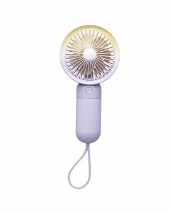 Ventilator Regenbogen, lila, 18 cm