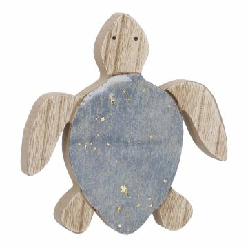 Holz-Figur Schildkröte, 14 x 11 cm