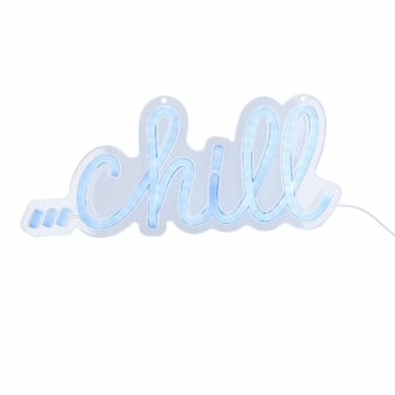 Neon-Schriftzug Chill, 32 x 14 cm