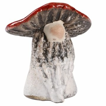 Pilz Wichtel, flach/rot, 6.2 cm