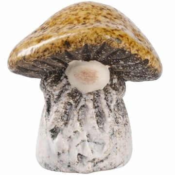 Pilz Wichtel, spitz/braun, 7 cm