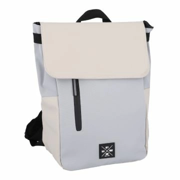 Rucksack Theo, hellblau/beige, 12 Liter