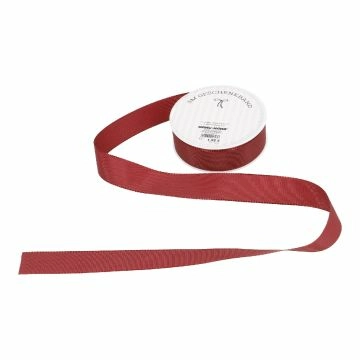 Geschenkband Seide, altrot, 23 mm x 5 m