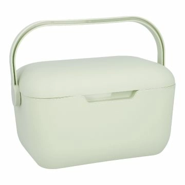Kühlbox mit Griff, mintgrün, 5 Liter