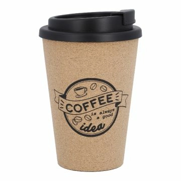 Becher ToGo, Kork/Good idea, 350 ml