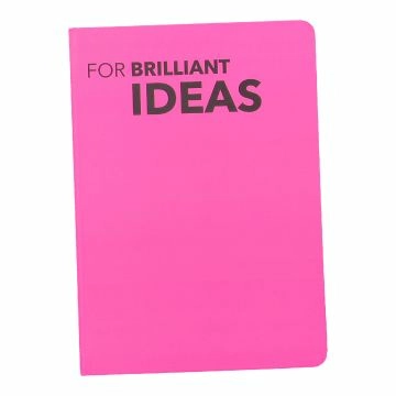 Notizbuch Neon, A5, Ideas/pink
