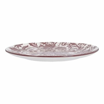 Teller Bali, Blumen/lila, 27 cm