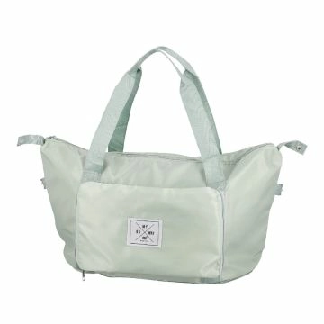 Reisetasche, faltbar, grün, 42 cm