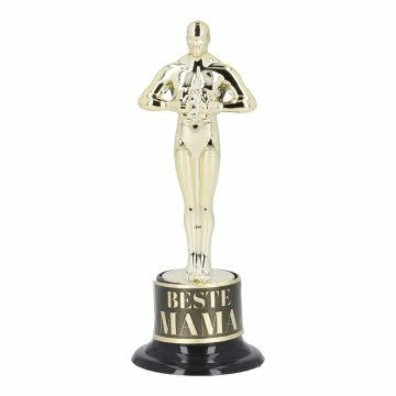 Siegerfigur, Mama/gold, 13 cm