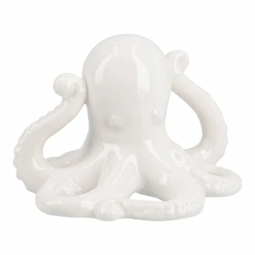 Oktopus, weiß, 7 cm
