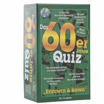 Quizspiel Jahrgang, 60er