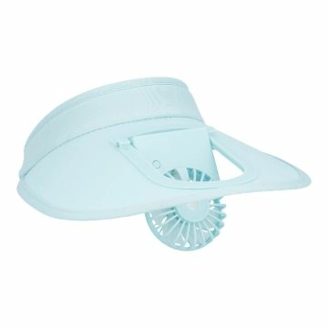 Schirmmütze mit Ventilator, blau