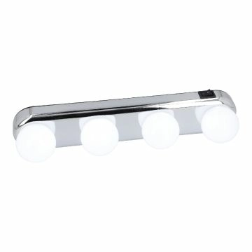 Leuchte für Spiegel, silber, 30.5 cm
