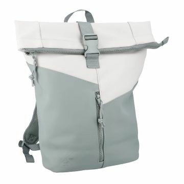 Rucksack Design/Rolltop, grün/grau, 20 Liter