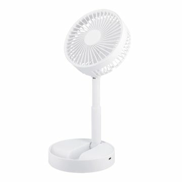 Ventilator, faltbar, weiß, 29 cm