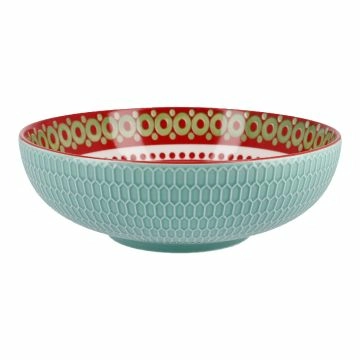 Schale China, Blume Nr. 1, Relief, 24 cm