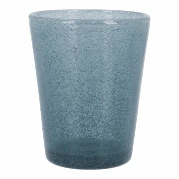 Wasserglas Bubbles, dunkelblau, 275 ml