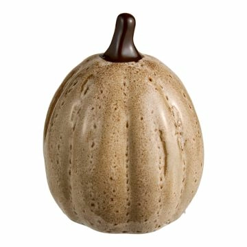 Deko-Kürbis Sprenkel, oval, 7.2 x 9.5 cm