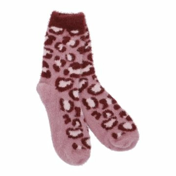 Kuschelsocken Cosy, Leo/lila, Gr. 35-42