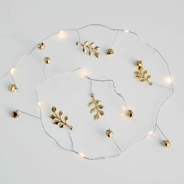 Lichterkette Ornament, Zweig, 20er