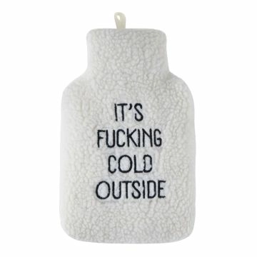 Wärmekissen Wärmflasche, Cold outside, 28 cm