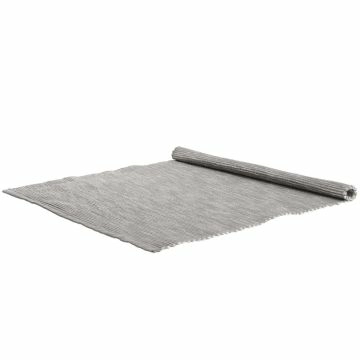 Platzset Anthea, hellgrau/weiß