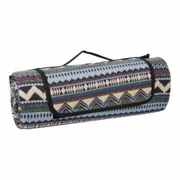 Picknickdecke Mexiko, lila/beige, 145 x 200 cm