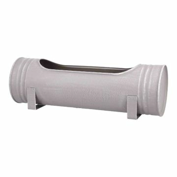 Pflanztopf Dachrinne, grau, 30 cm