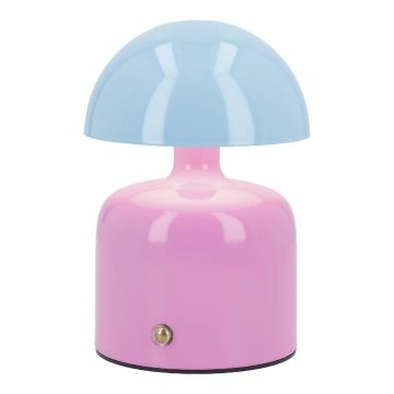 LED-Leuchte Bunt, rosa/blau, 9 x 15 cm