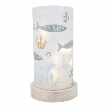 LED-Leuchte See, blau, 16 cm