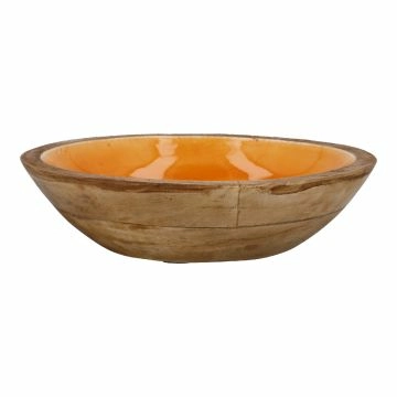 Deko-Schale Mango, farbig/orange, 25 cm