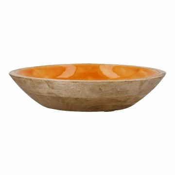 Deko-Schale Mango, farbig/orange, 29 cm