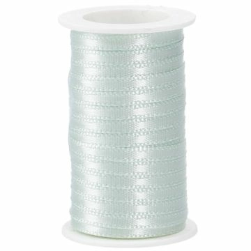 Geschenkband Satin, mintgrün, 3mm x 10m