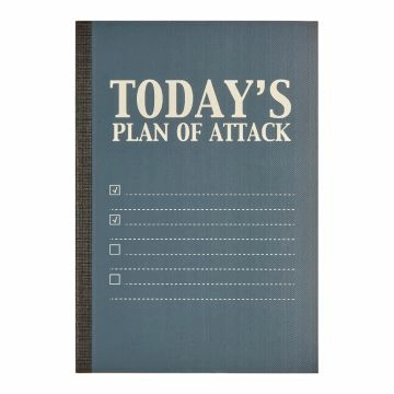Notizbuch Attack, A5, dunkelblau