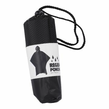 Regenponcho Design, Uni/schwarz