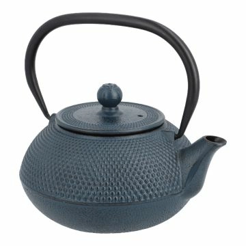 Gusseisen Teekanne, blau