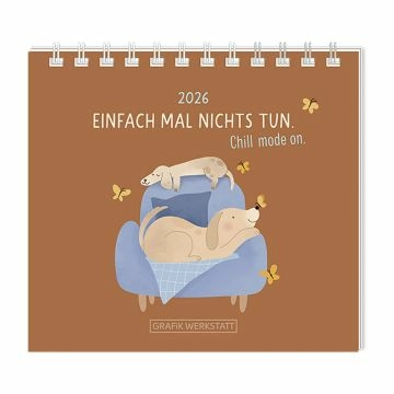 Mini-Tischkalender 2026, Einfach mal nichts tun